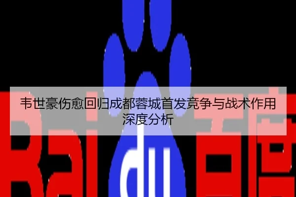 韦世豪伤愈回归成都蓉城首发竞争与战术作用深度分析